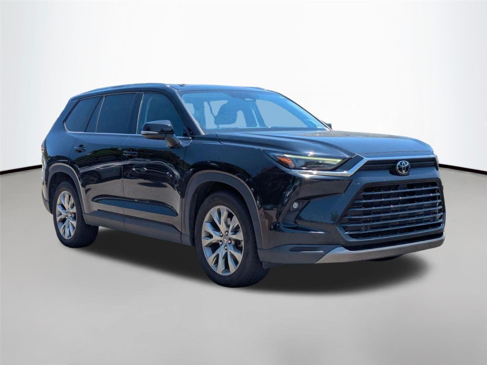Used 2024 Midnight Black Metallic Toyota Limited image 4