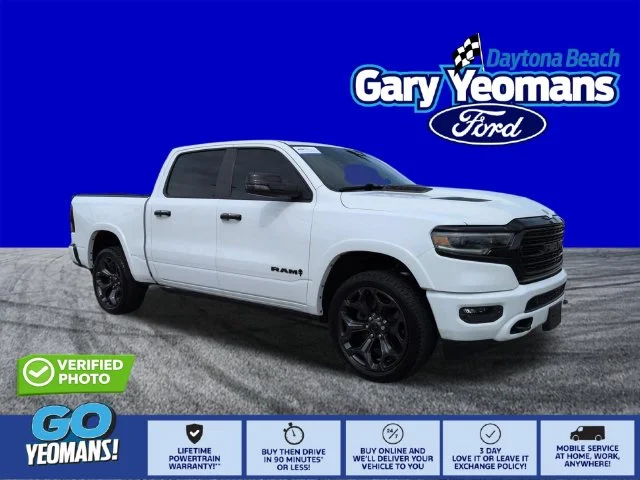 Certified Used 2023 Bright White Clearcoat Ram Limited image 1