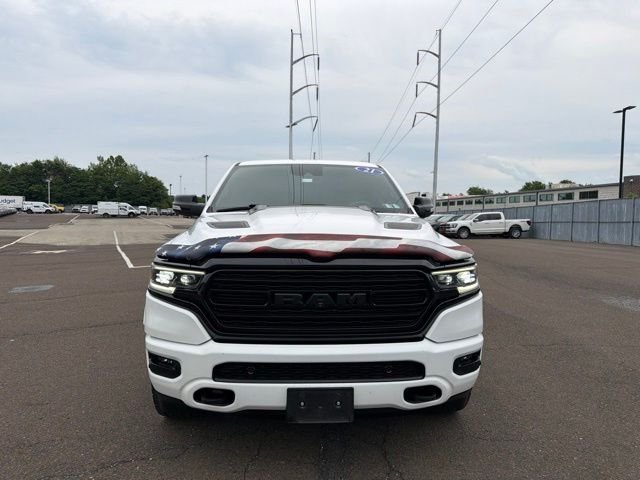 Used 2021 Bright White Clearcoat Ram Limited image 2