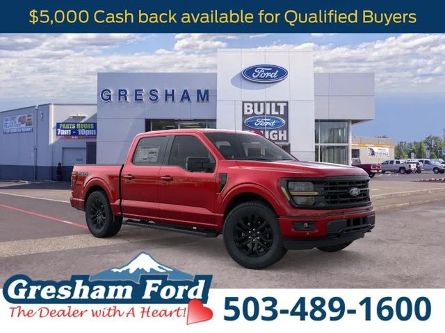 New 2026 Ruby Red Metallic Tinted Clearcoat Ford XLT image 7