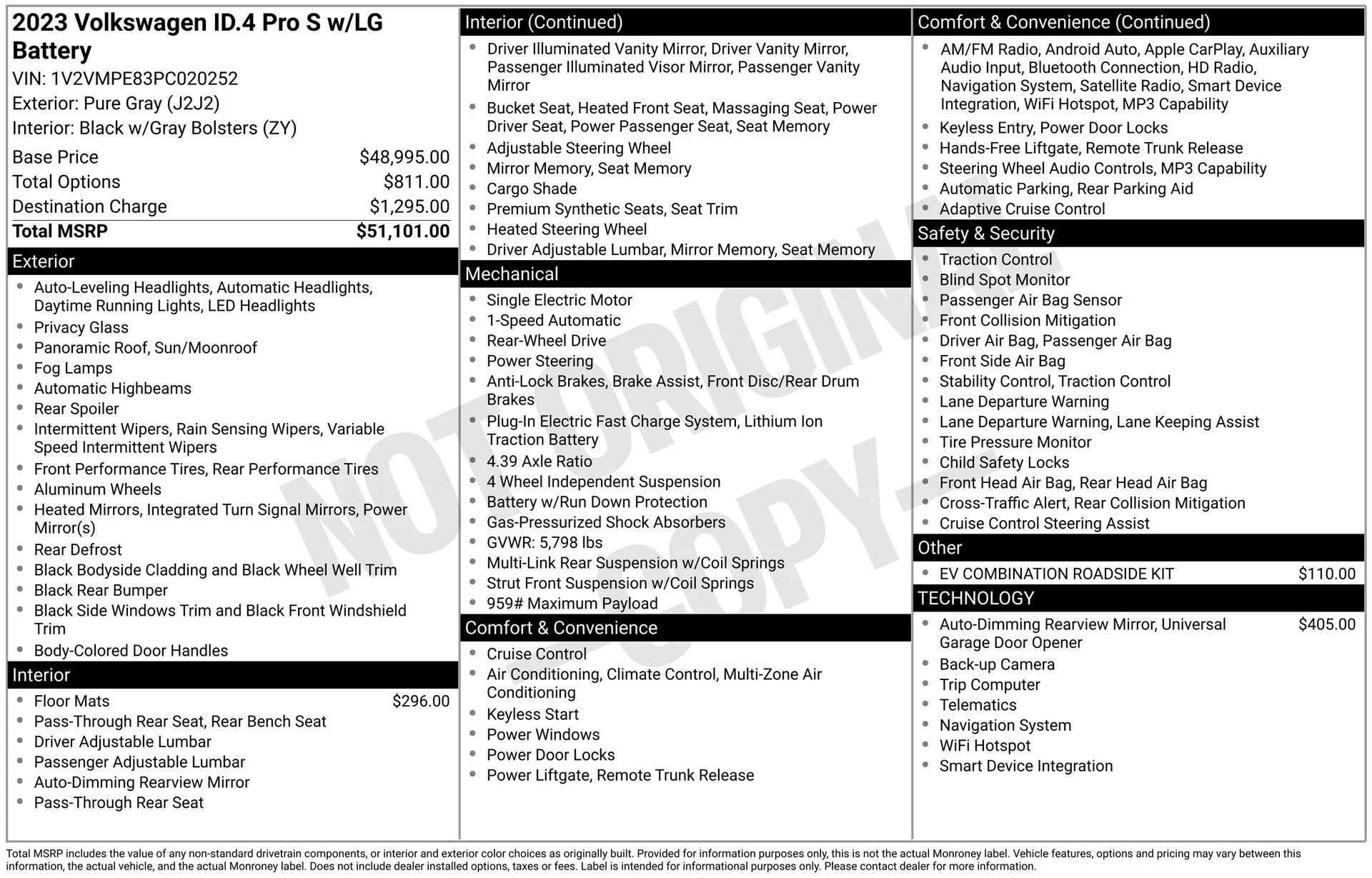 2023 Volkswagen ID.4 PRO S LG's photo