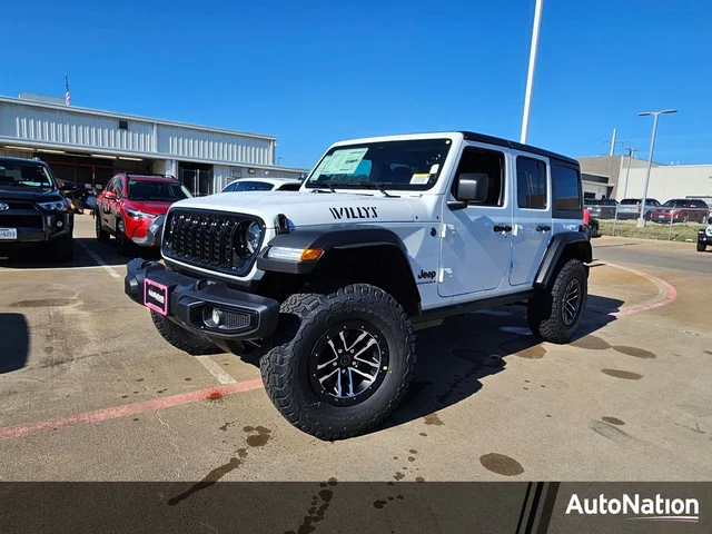 New 2026 Jeep Wrangler Willys Four Wheel Drive Sport Utility