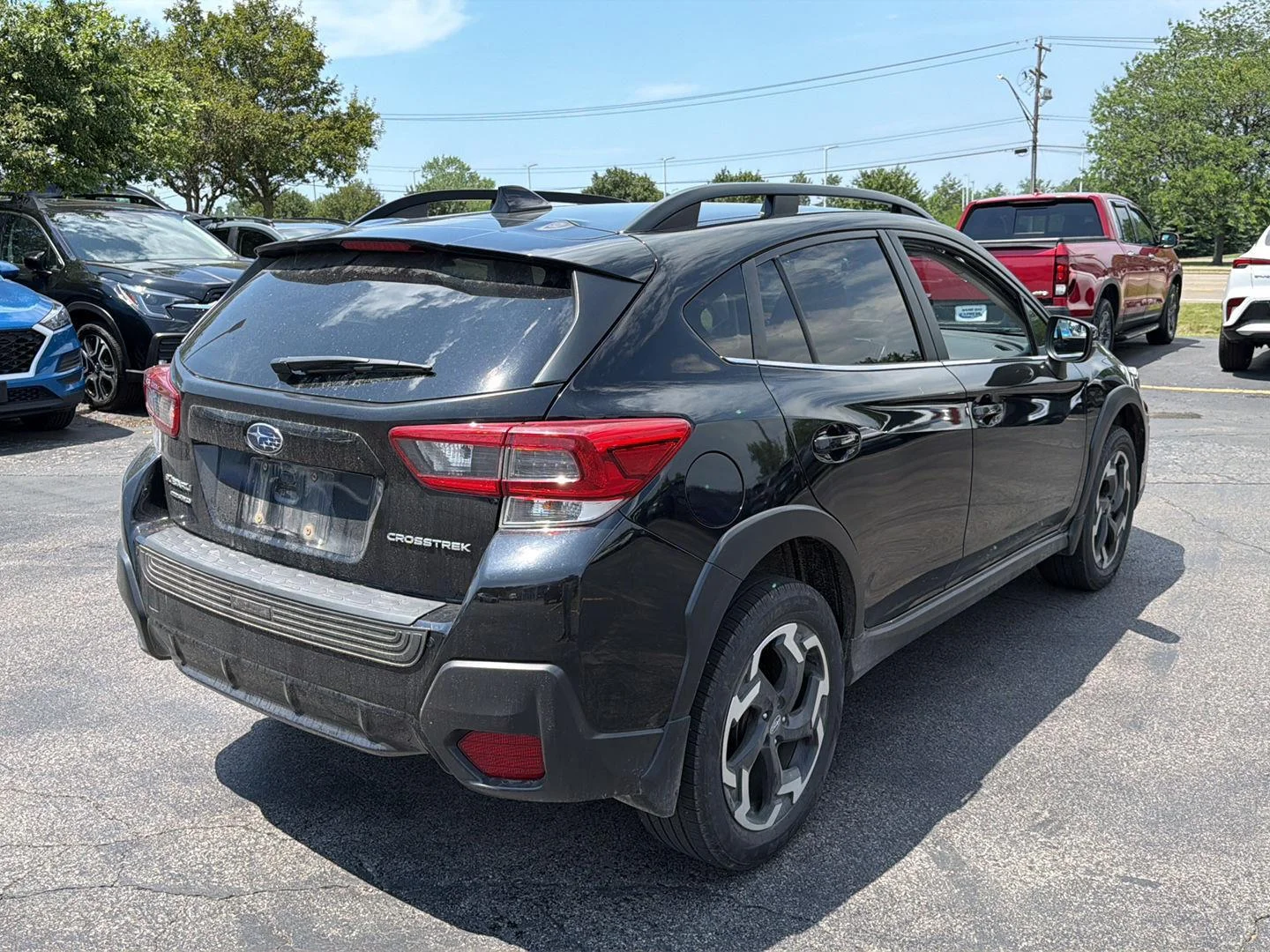 Used 2023 Crystal Black Silica Subaru Limited image 8