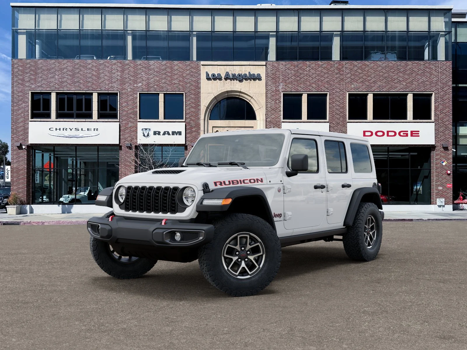 New 2026 Bright White Clear-Coat Exterior Paint Jeep Rubicon image 27