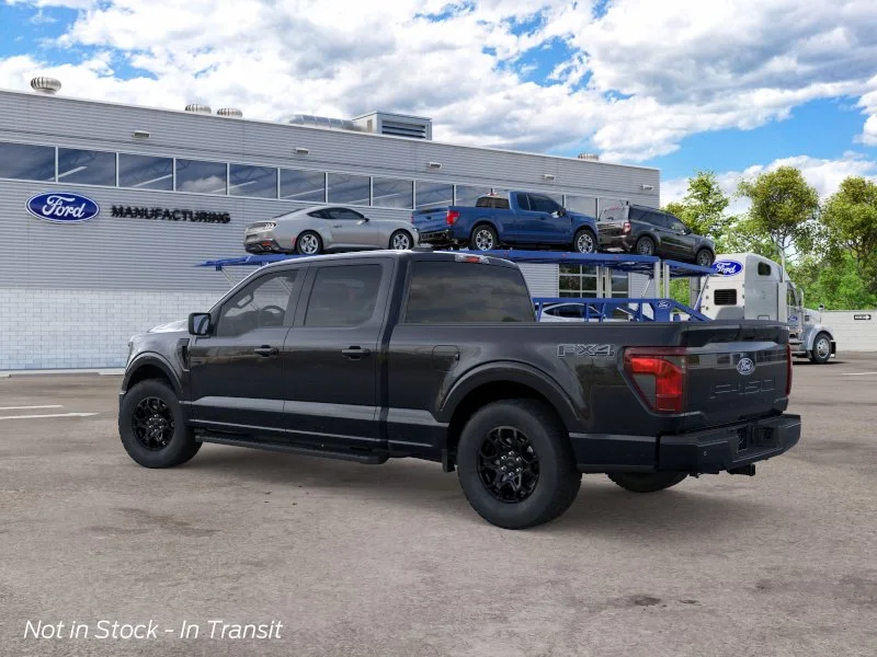 New 2026 Agate Black Metallic Ford XLT image 4