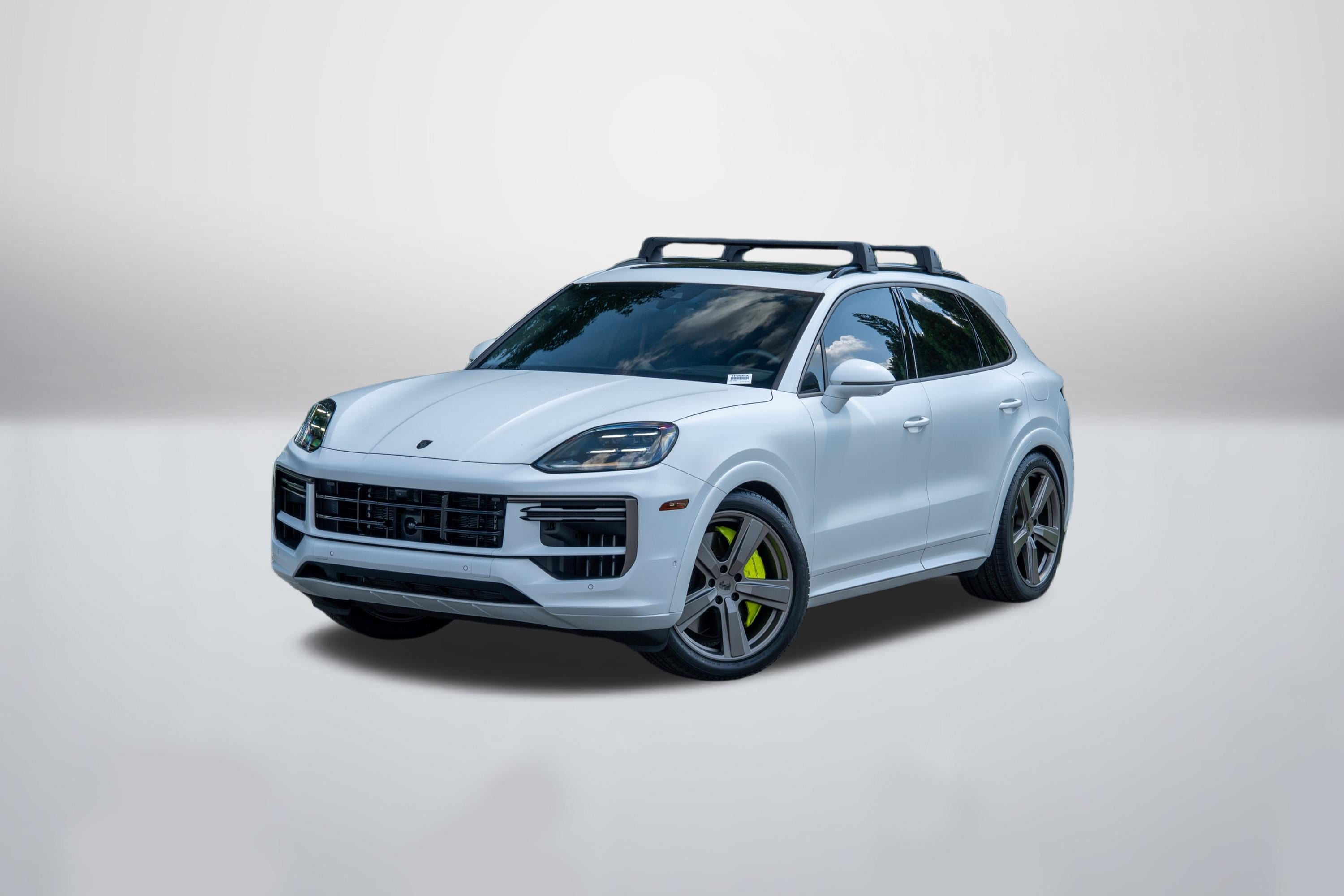 Used 2025 Carrara White Metallic Porsche Turbo E-Hybrid image 1