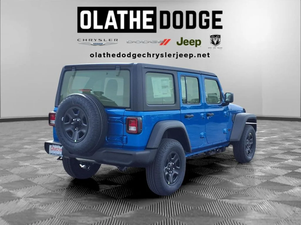 New 2026 Hydro Blue Pearl-Coat Exterior Paint Jeep Sport image 27