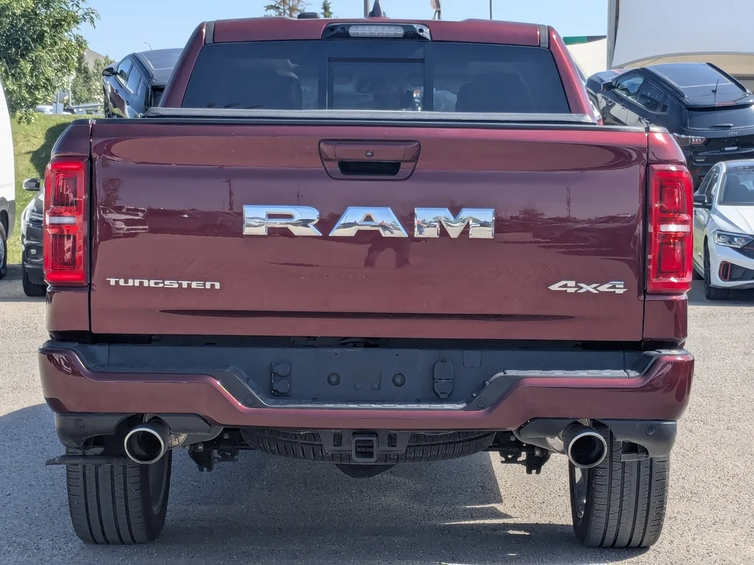 Certified Used 2025 Red RAM Tungsten - - 4x4 - Indigo Sea Salt Leather - Bed Utility Grp - Trailer Pkg & More! image 7