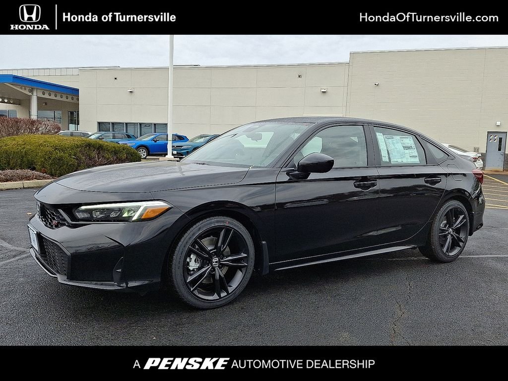New 2026 Crystal Black Pearl Honda FWD image 1