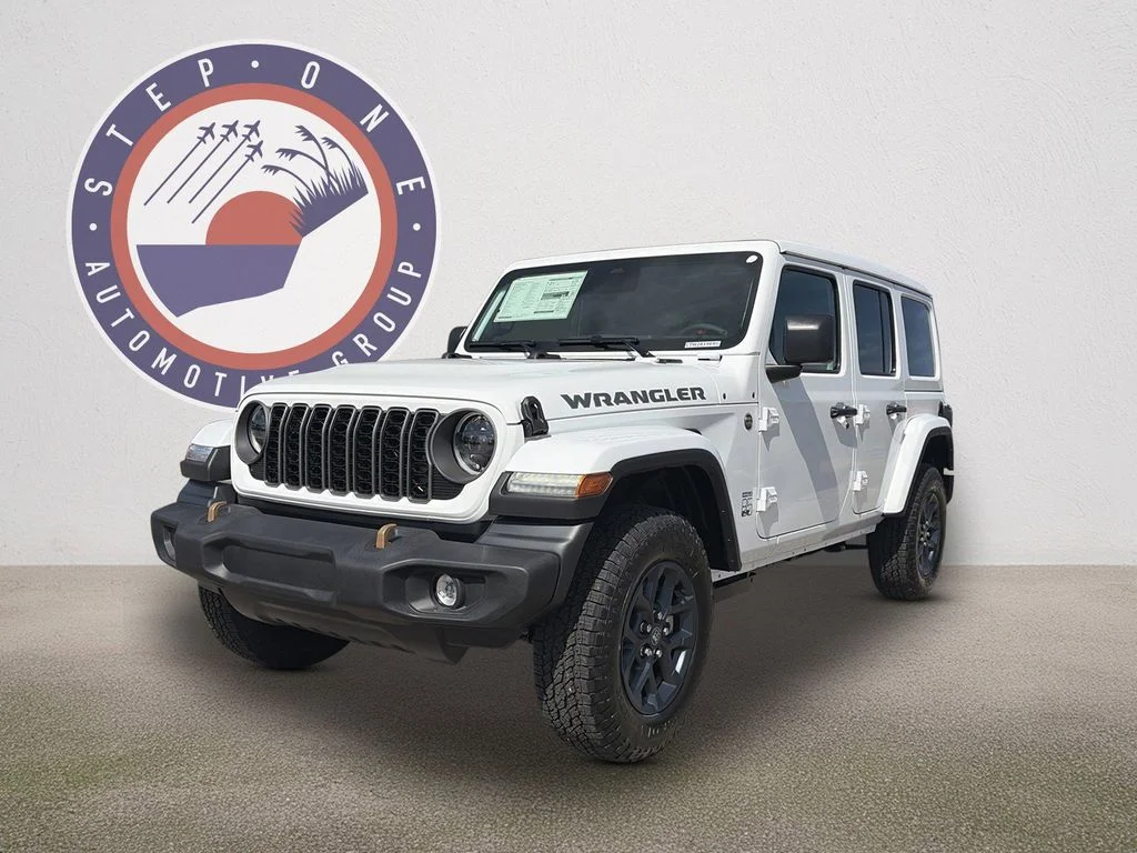 New 2026 Bright White Clear-Coat Exterior Paint Jeep 85th Anniversary Edition image 2