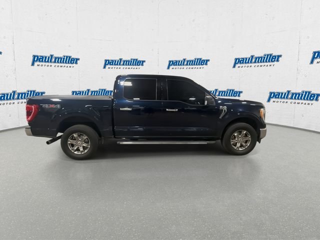 Certified Used 2021 Blue Metallic Ford XLT image 3