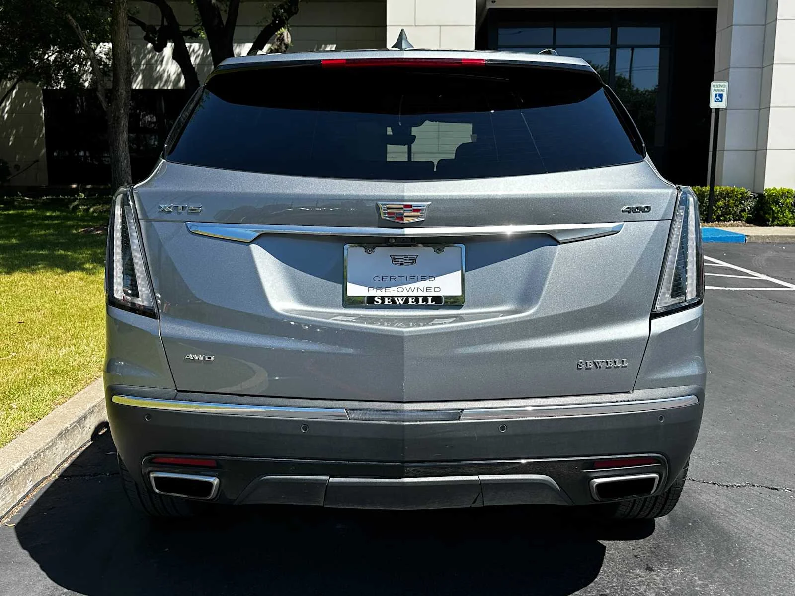 Certified Used 2024 Argent Silver Metallic Cadillac Sport image 3
