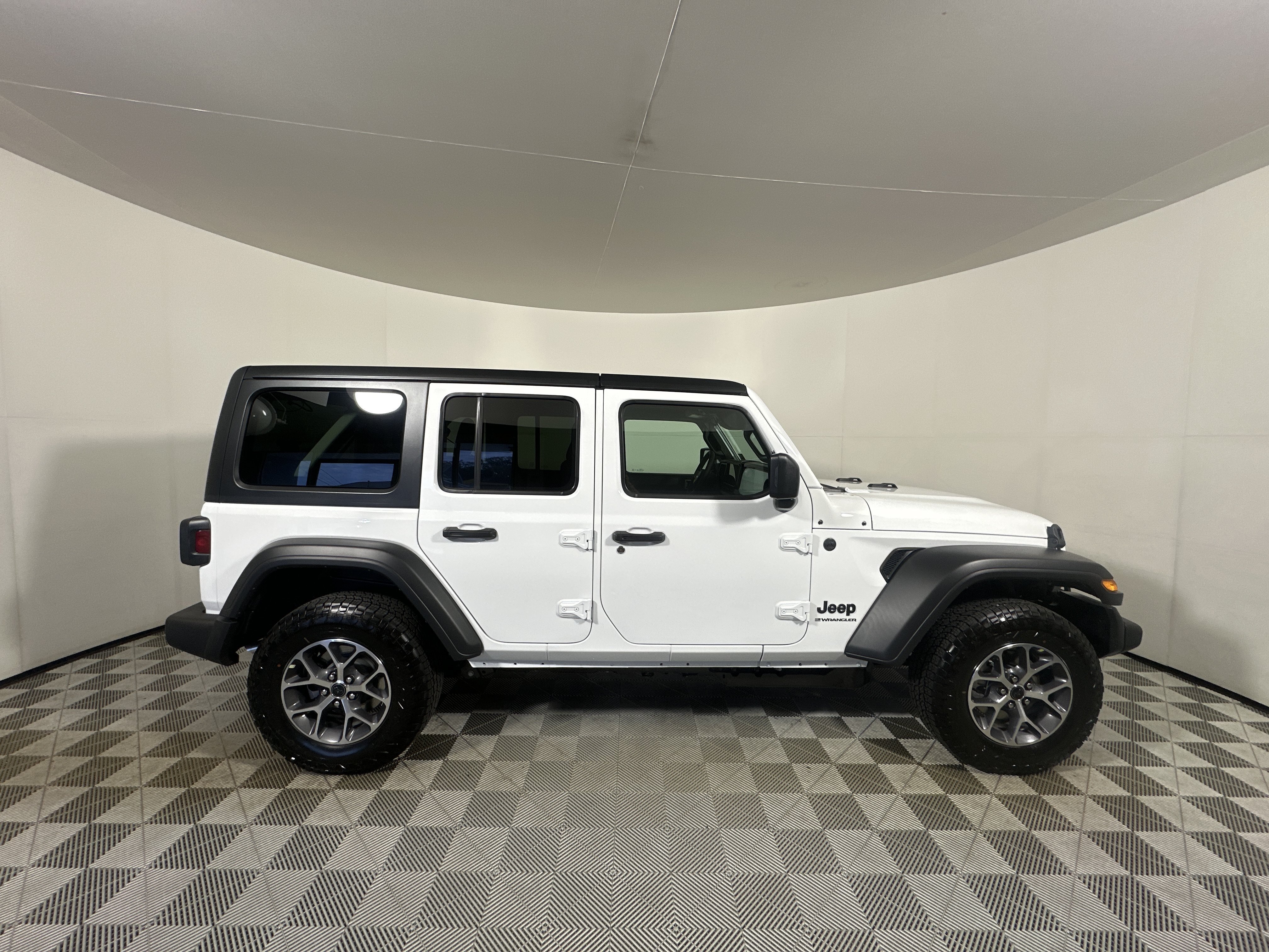New 2026 Bright White Clearcoat Jeep Sport S image 8