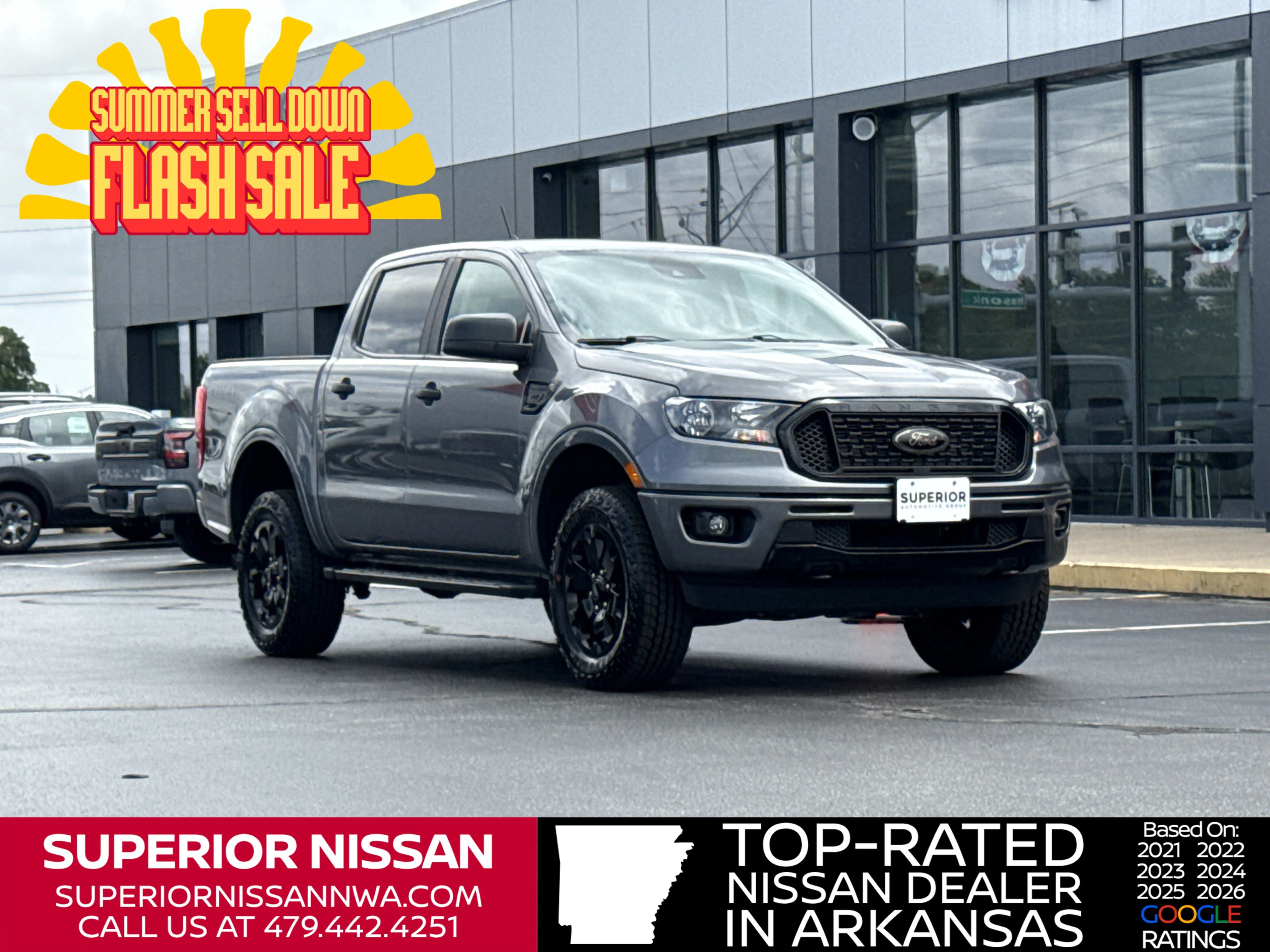 Used 2022 Carbonized Gray Metallic Ford XLT 4WD image 1