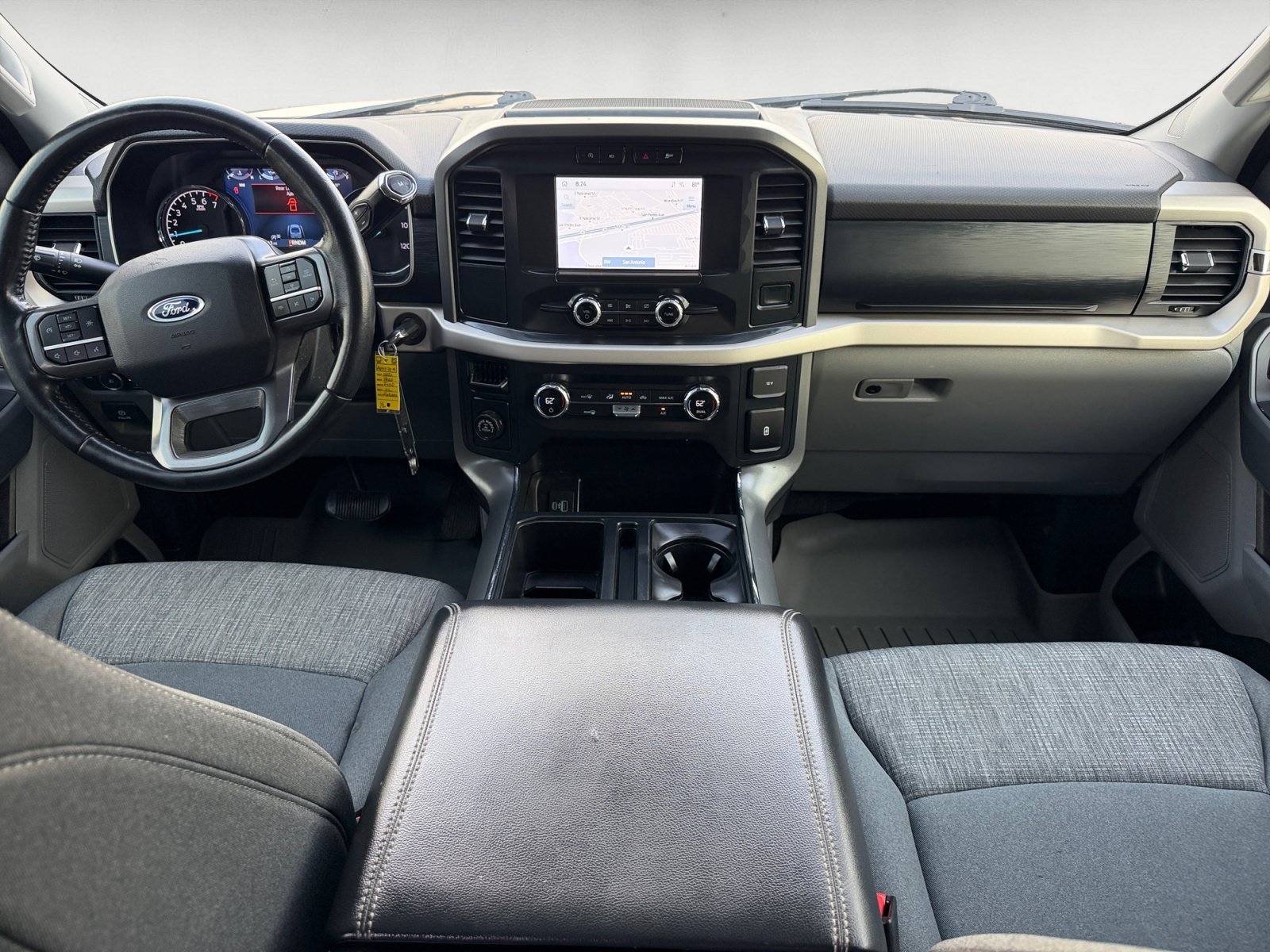 Used 2021 Carbonized Gray Metallic Ford XLT image 14