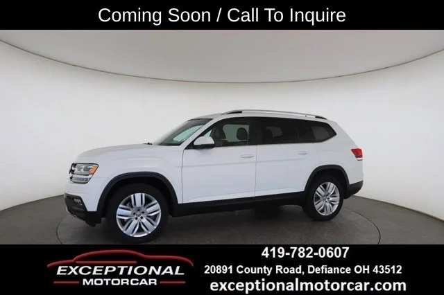 Used 2019 White Volkswagen 3.6L V6 SE image 4