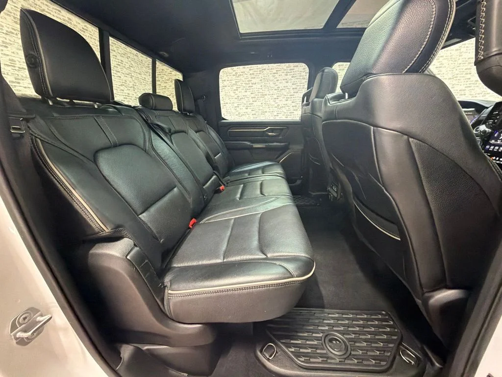Used 2019 Ivory White Tri-Coat Pearlcoat Ram Limited image 13