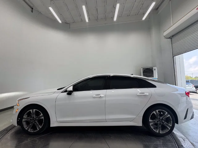 Used 2024 Glacial White Pearl Kia EX image 16