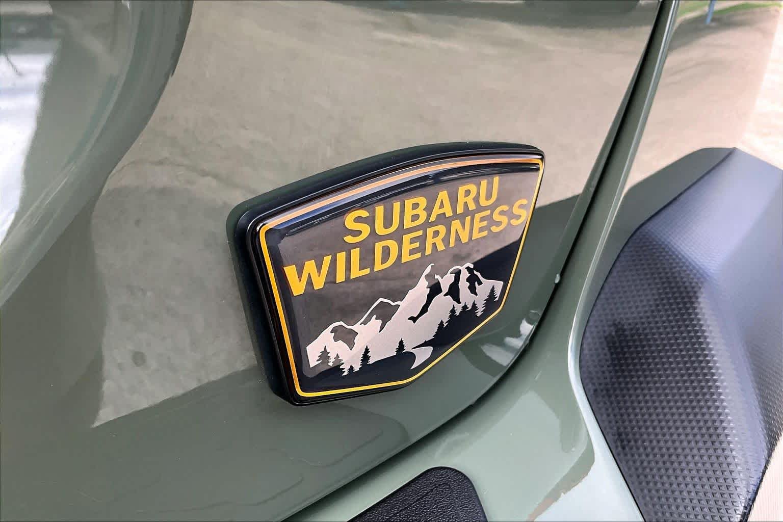 Used 2024 Alpine Green Subaru Wilderness image 10