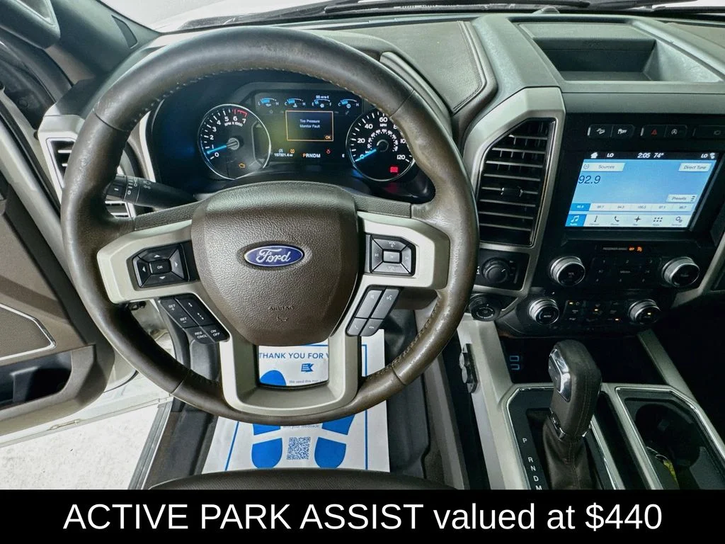 Used 2017 White Platinum Clearcoat Metallic Ford King Ranch image 13