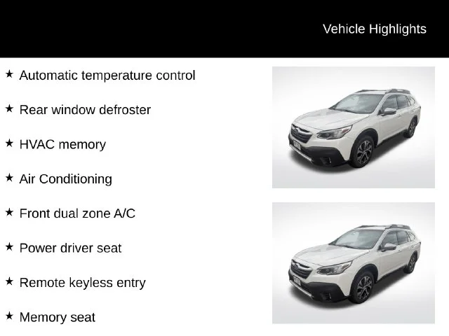 Used 2022 White Subaru Touring XT image 11