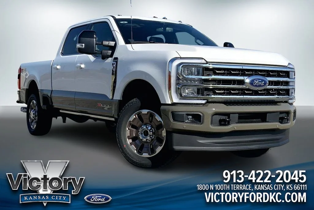 New 2026 Star White Metallic Tri-Coat Ford King Ranch image 1