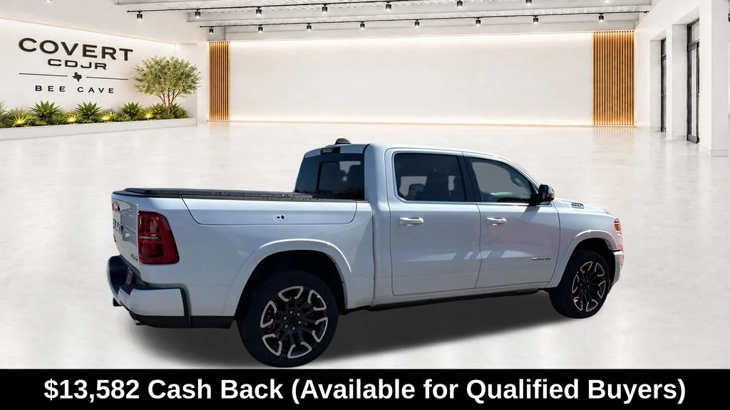 New 2026 Ivory White Tri-Coat Pearlcoat RAM Limited image 13