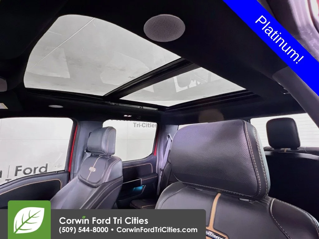 Used 2023 Rapid Red Metallic Tinted Clearcoat Ford Platinum image 26