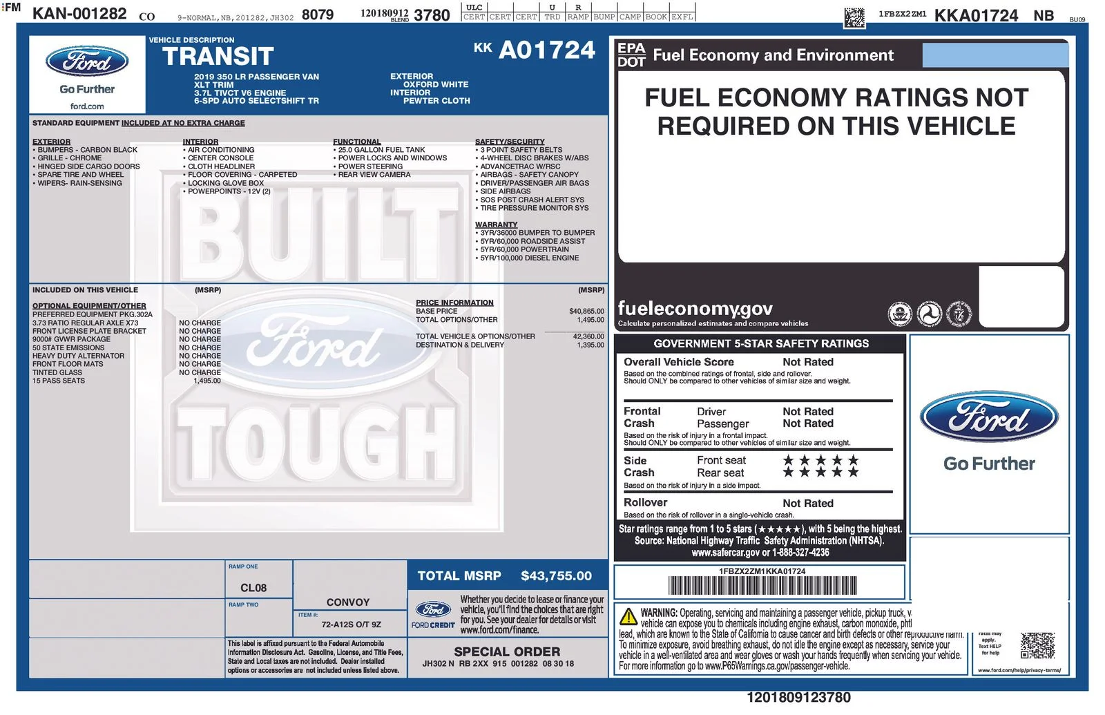 Used 2019 White Ford XLT image 26