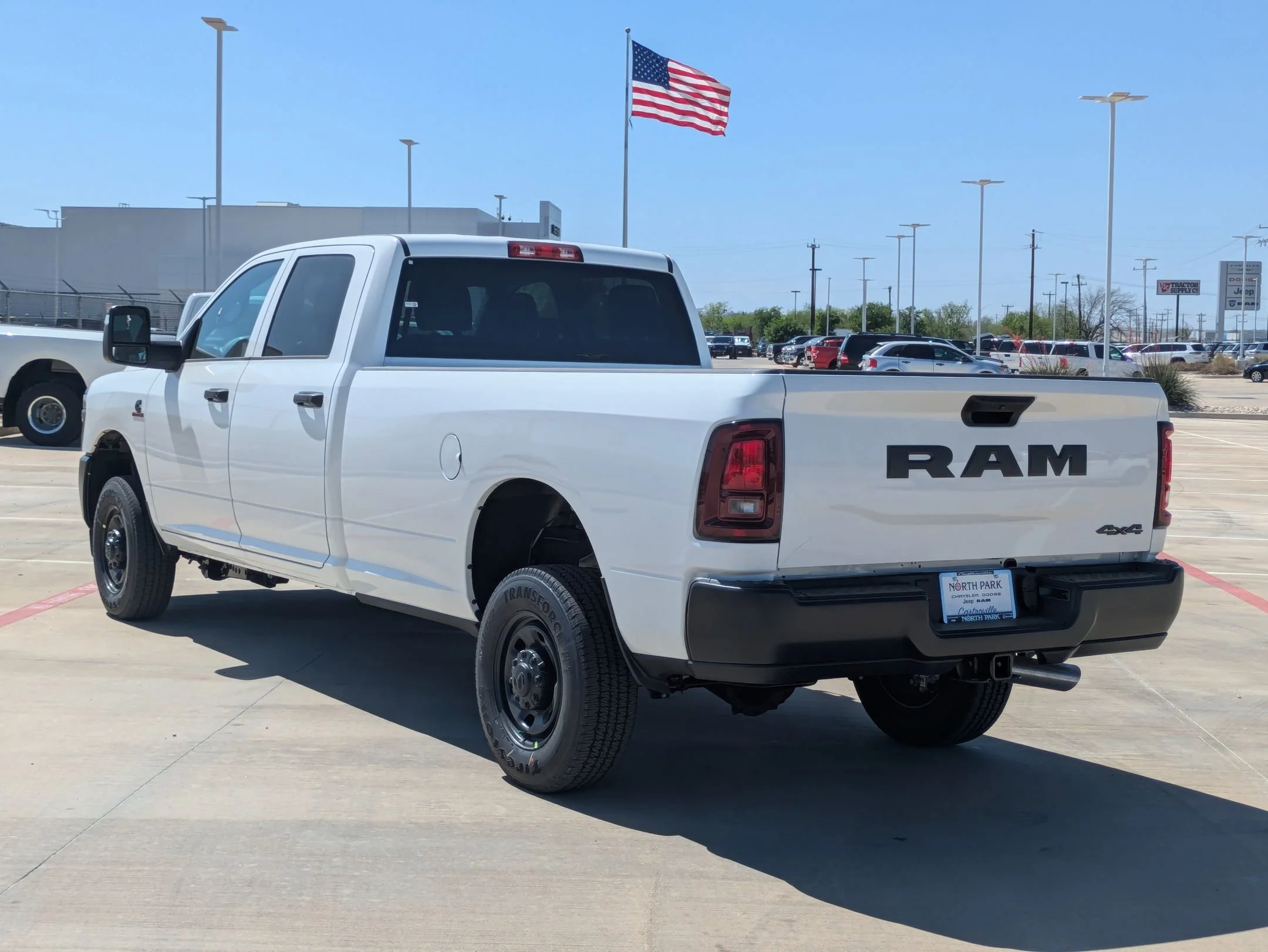 New 2026 Bright White Clearcoat RAM Tradesman image 5
