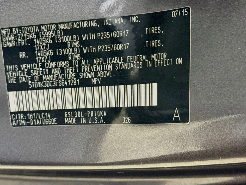 Used 2015 Predawn Gray Mica Toyota XLE Premium image 30