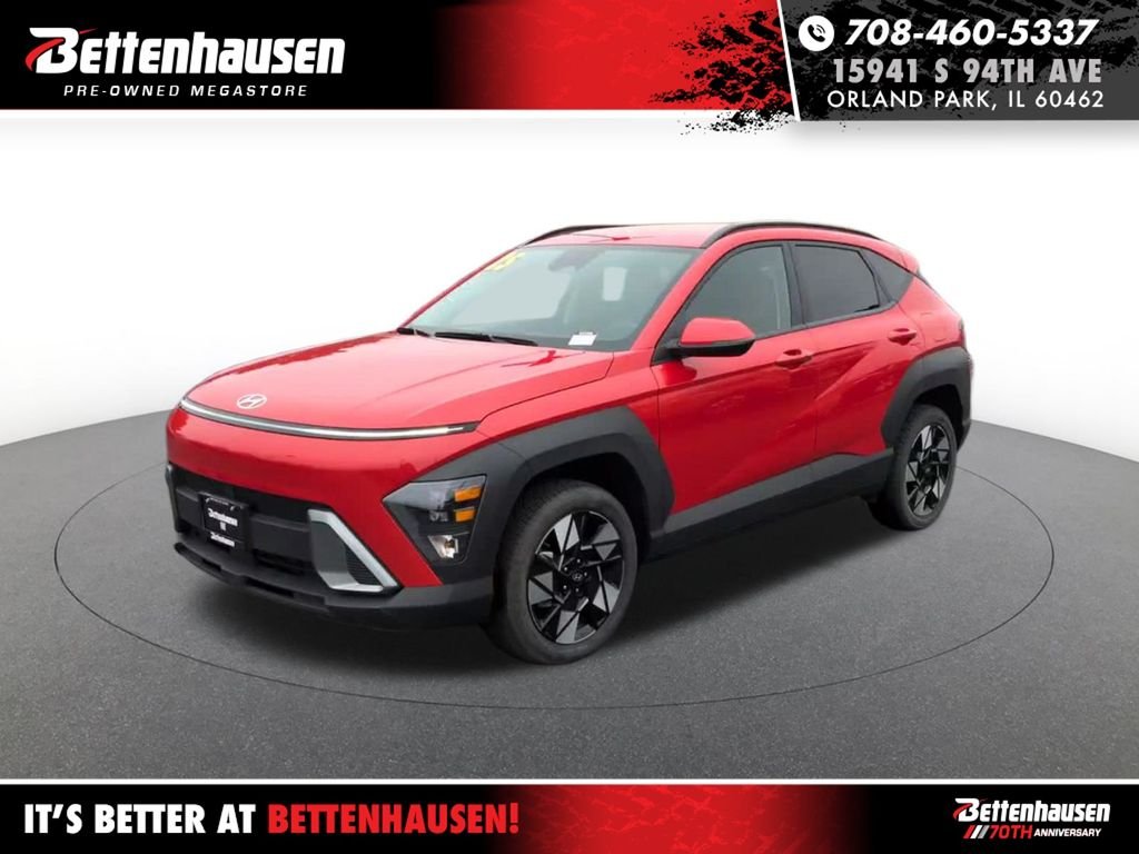 Used 2025 Orange Hyundai SEL image 1