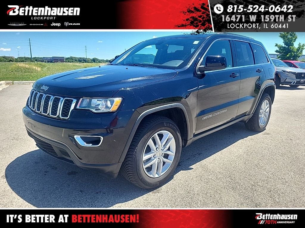 Used 2018 Black Jeep Laredo E image 1