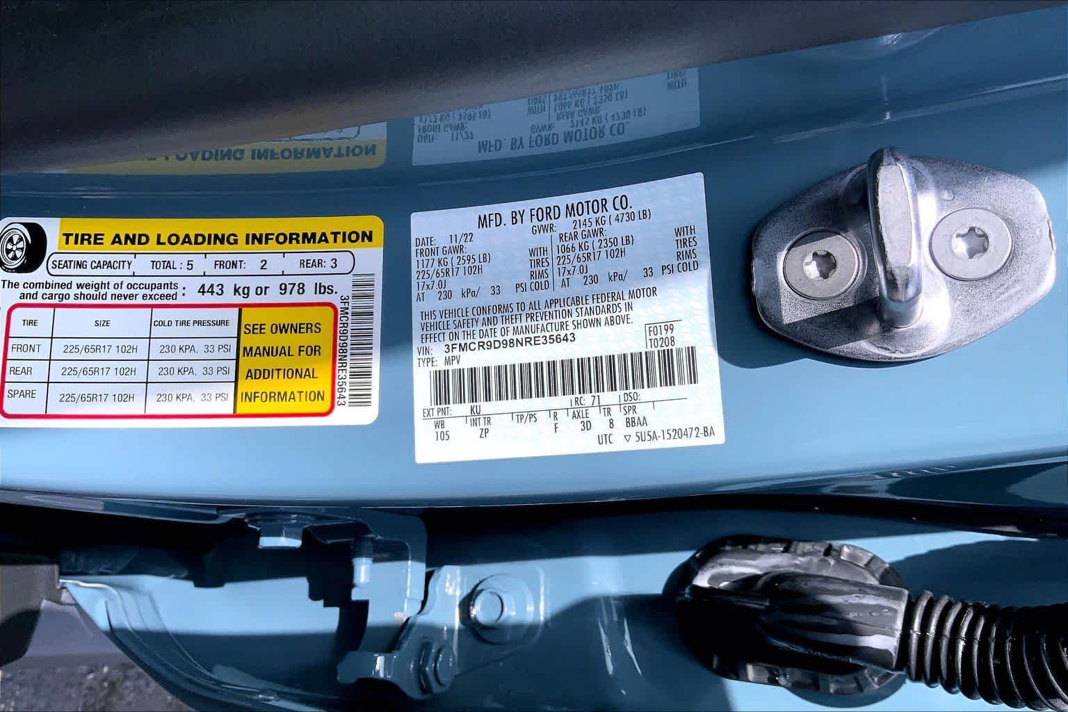 Used 2022 Area 51 Ford Badlands image 36