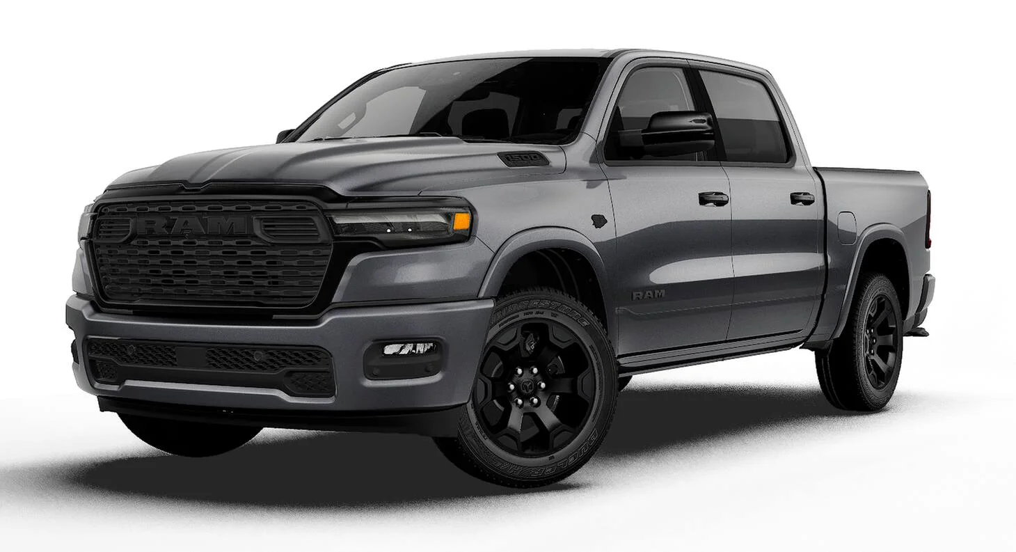 New 2027 Granite Crystal Metallic Clear-Coat Exterior Paint RAM BIG HORN image 1