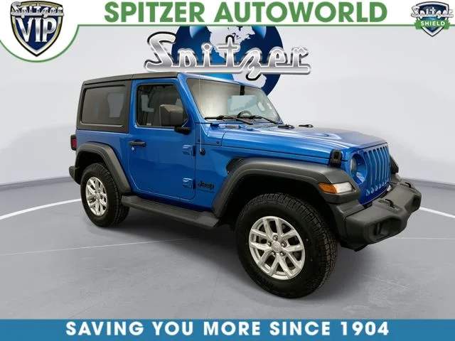 Used 2023 Blue Jeep Sport S image 3