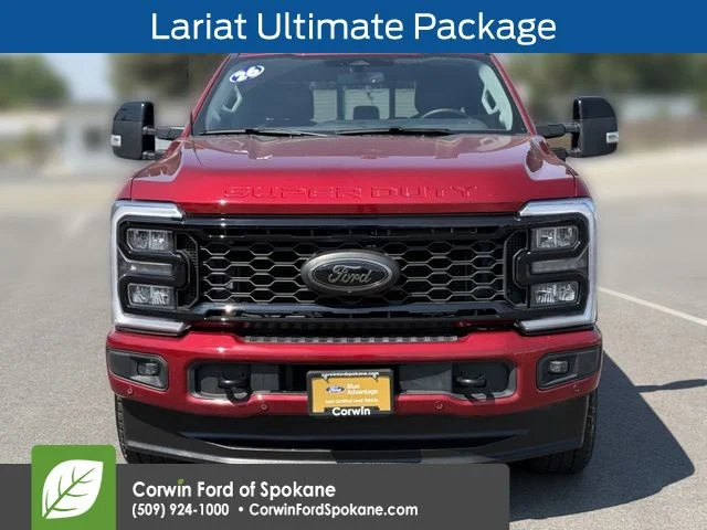 Certified Used 2026 Ruby Red Metallic Tinted Clearcoat Ford Lariat image 8