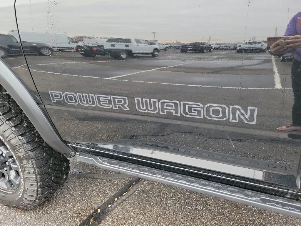 New 2026 Diamond Black Crystal Pearl-Coat Exterior Paint RAM Power Wagon image 11