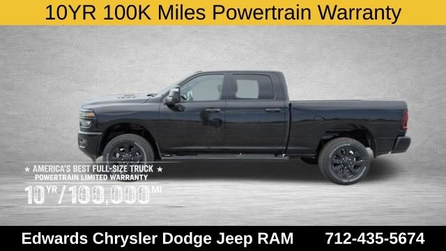 New 2026 Diamond Black Crystal Pearl-Coat Exterior Paint RAM Tradesman image 6
