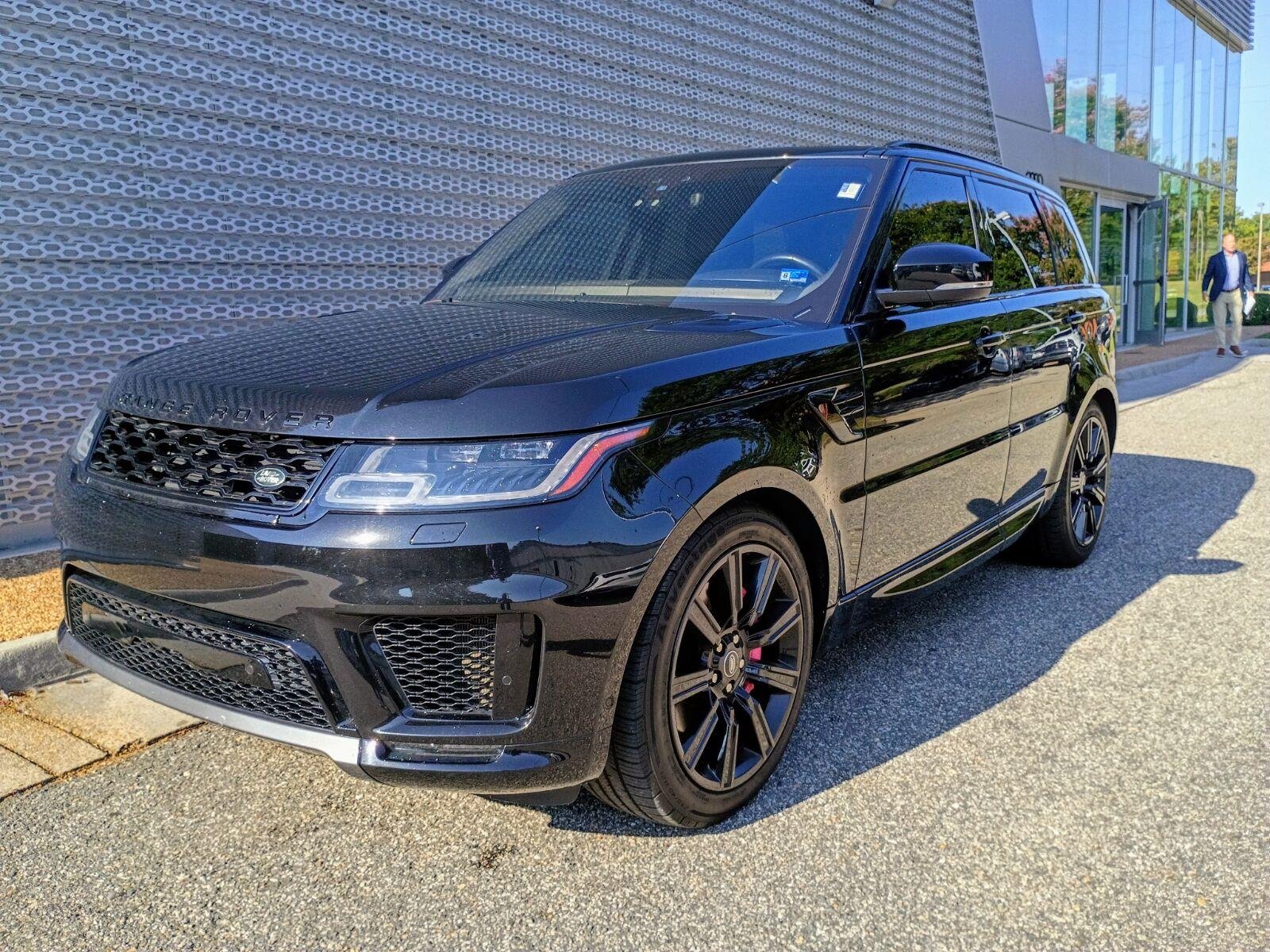 Used 2021 Santorini Black Metallic Land Rover HSE Silver Edition image 2