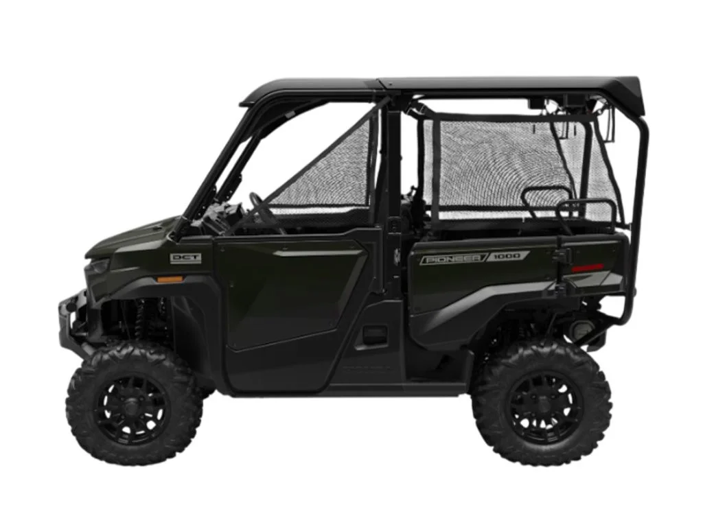 New 2026 BLACK FOREST GREEN Honda Powersports Deluxe image 1