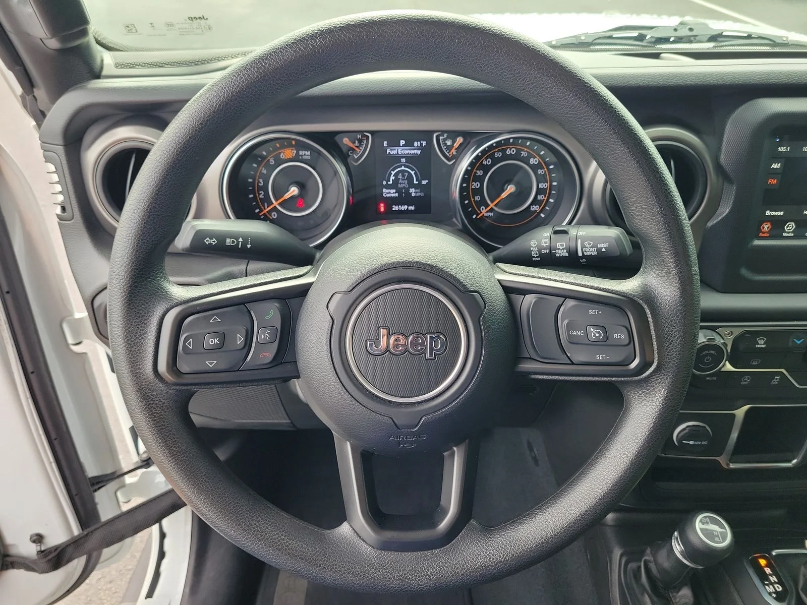 Certified Used 2023 White Jeep Sport image 17