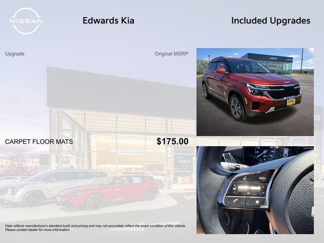 Used 2024 Orange Kia S image 7