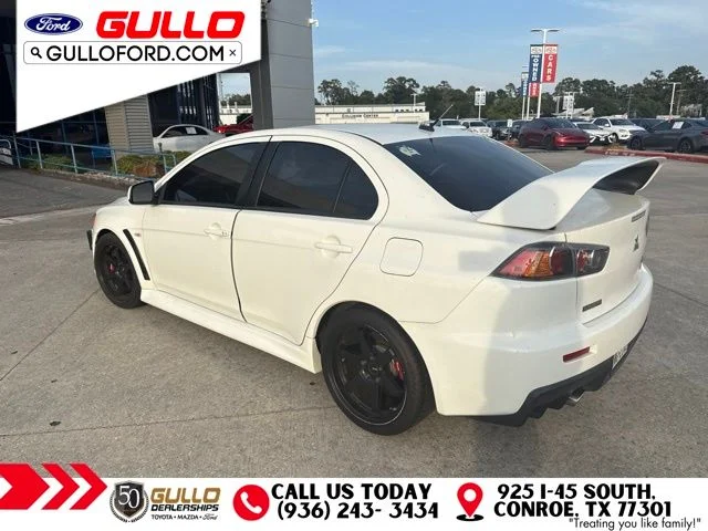 Used 2014 Wicked White Mitsubishi Evolution GSR image 4
