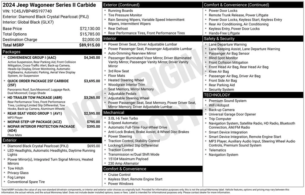 Used 2024 Black Jeep Series II image 39