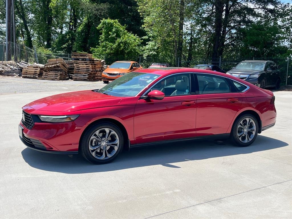 Used 2024 Radiant Red Metallic Honda EX image 5