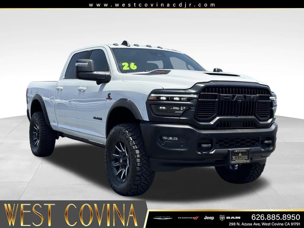 New 2026 Bright White Clearcoat RAM Rebel image 4