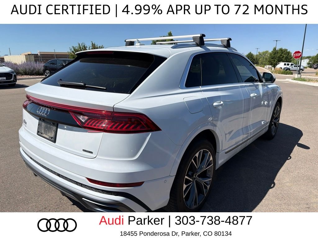 Used 2023 White Audi 55 Premium Plus image 4
