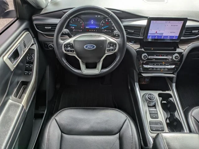 Certified Used 2023 Agate Black Metallic Ford Limited image 15