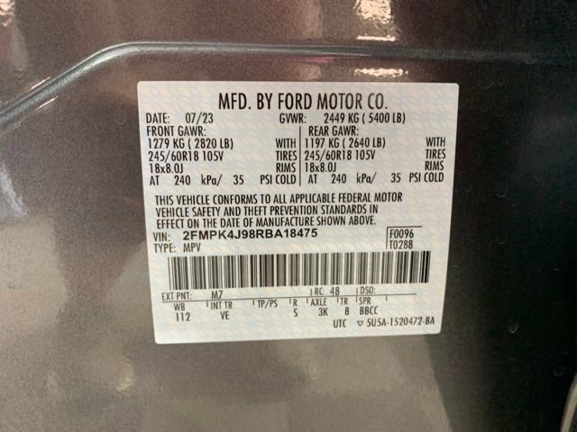 Used 2024 Gray Ford SEL image 42